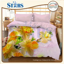 GS-XHY P254 popular factory brand name colorful flower bedding set